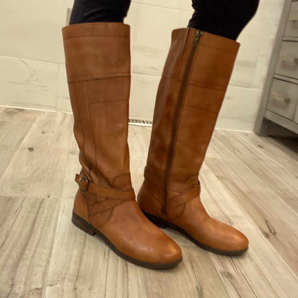 Marc fisher leather boots